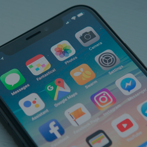 Mobile app interface
